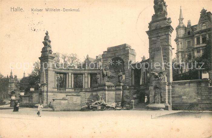 Halle Saale Kaiser-Wilhelm-Denkmal