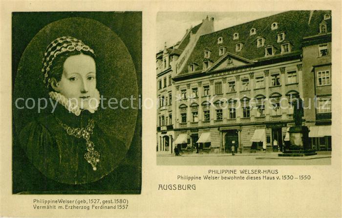 AUGSBURG  CITY Philippine Welser Haus