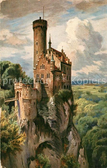 Schloss Lichtenstein K?nstlerkarte