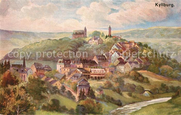 Kyllburg Rheinland-Pfalz K?nstlerkarte