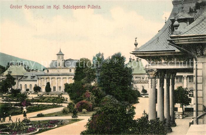 Pillnitz Speisesaal im Schlossgarten