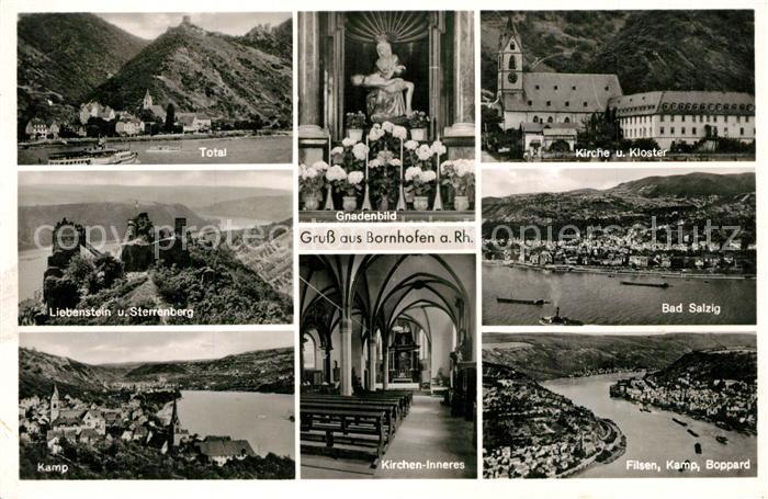 Bornhofen Kamp Liebenstein Sterrenberg Kamp Bad-Salzig Filsen Boppard