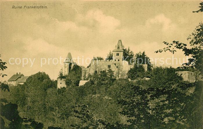 Frankenstein Sachsen Ruine