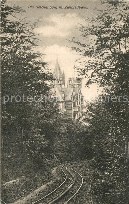 Drachenburg mit Zahnradbahn