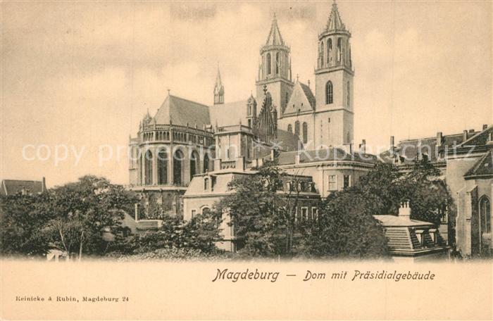 MAGDEBURG  CITY Dom mit Pr?sidialgeb?ude