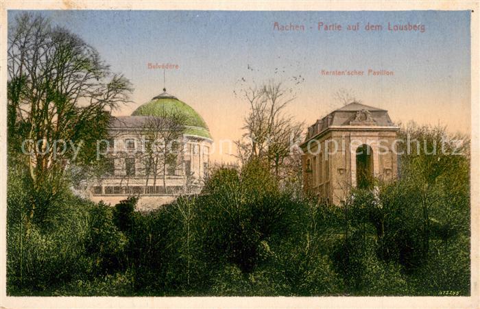 AACHEN NRW Partie auf dem Lausberg Belvedere