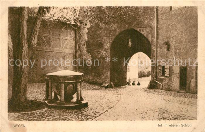 Siegen Westfalen Hof im oberen Schlo