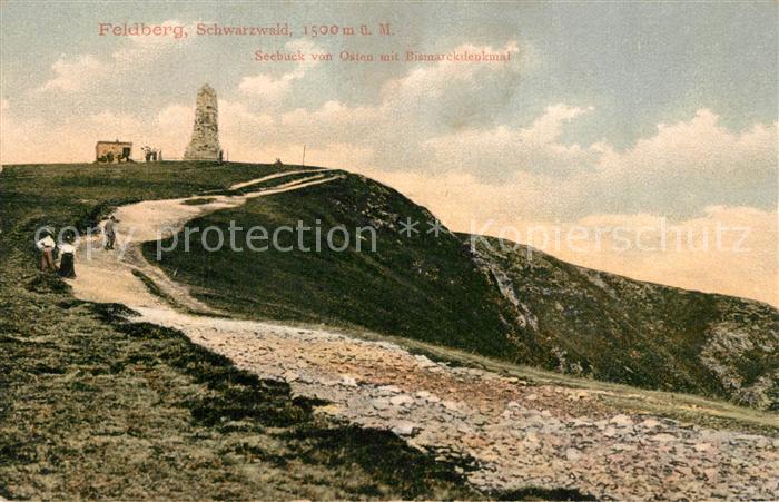 Feldberg Schwarzwald Seebuck mit Bismarckdenkmal
