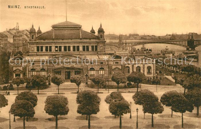 Mainz Rhein Stadthalle
