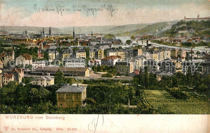 W?rzburg Blick vom Steinberg