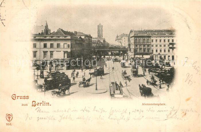 BERLIN  CITY Alexanderplatz