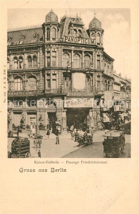 BERLIN  CITY Kaiser-Gallerie Passage-Friedrichstrasse