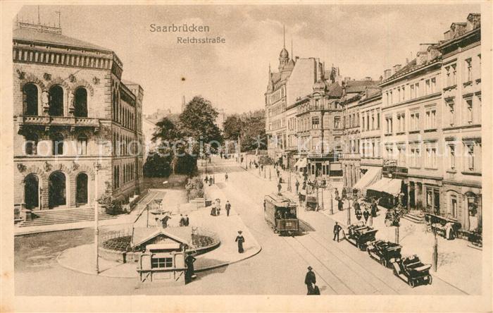Saarbr?cken Reichsstrasse Strassenbahn