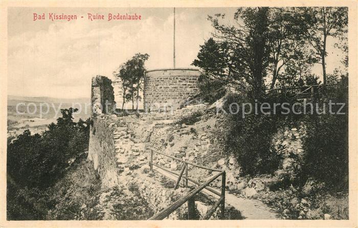 Bad Kissingen Ruine Bodenlaube