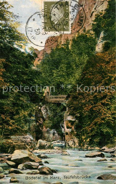 Bodetal Harz Teufelsbr?cke