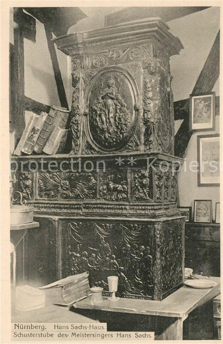 N?rnberg Hans Sachs-Haus Schusterstube des Meistersinges Hans Sachs