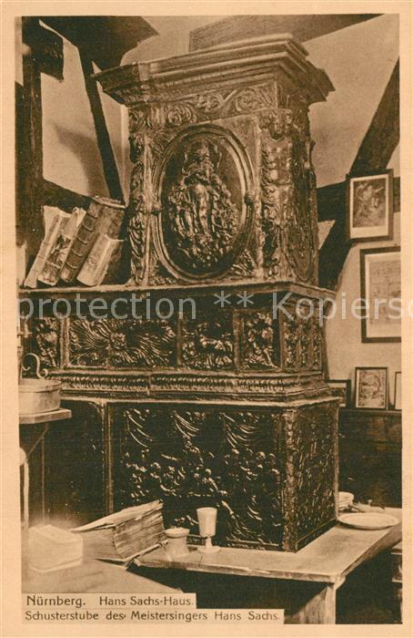 N?rnberg Hans Sachs-Haus Schusterstube des Meistersinges Hans Sachs