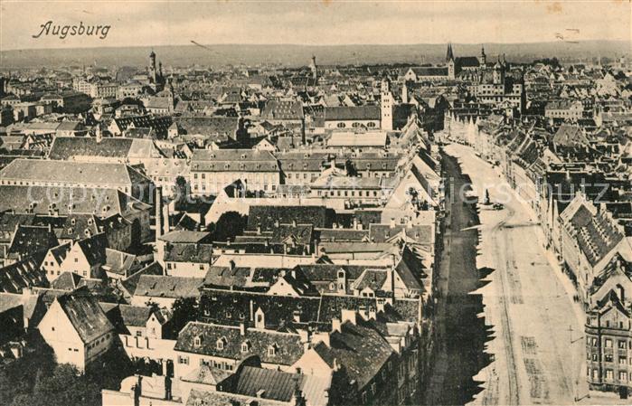 AUGSBURG  CITY Fliegeraufnahme