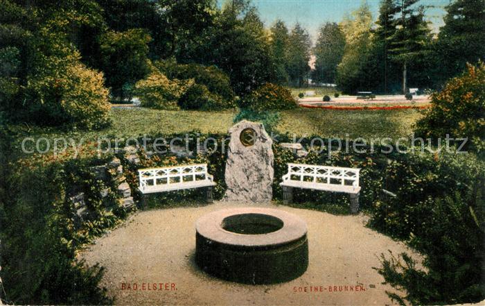 Bad Elster Goethe-Brunnen