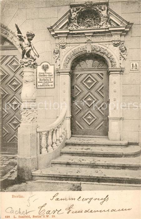 BERLIN  CITY Standesamt Eingangst?r