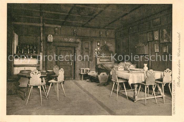 N?rnberg Germanisches Museum Stube aus dem Unterinntal