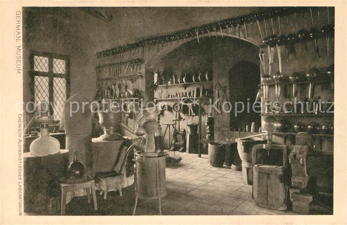 N?rnberg Germanisches Museum Alchemistisches Laboratorium