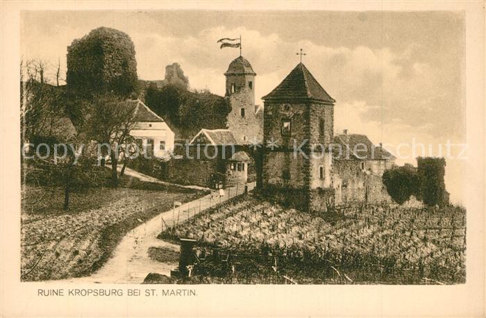 Kropsburg Ruien bei St. Martin