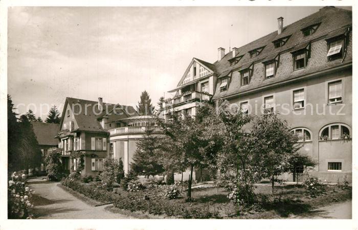 Obersasbach Kurhaus Marienheim Erlenbad