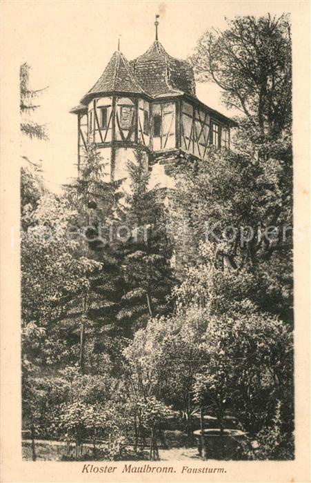 Maulbronn Kloster Faustturm