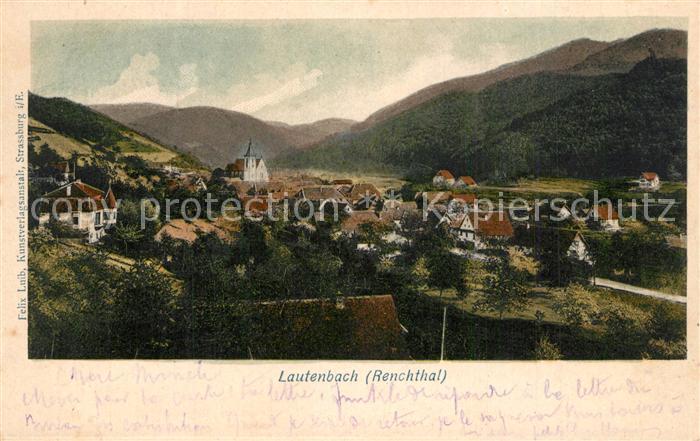 Lautenbach Renchtal Panorama Schwarzwald