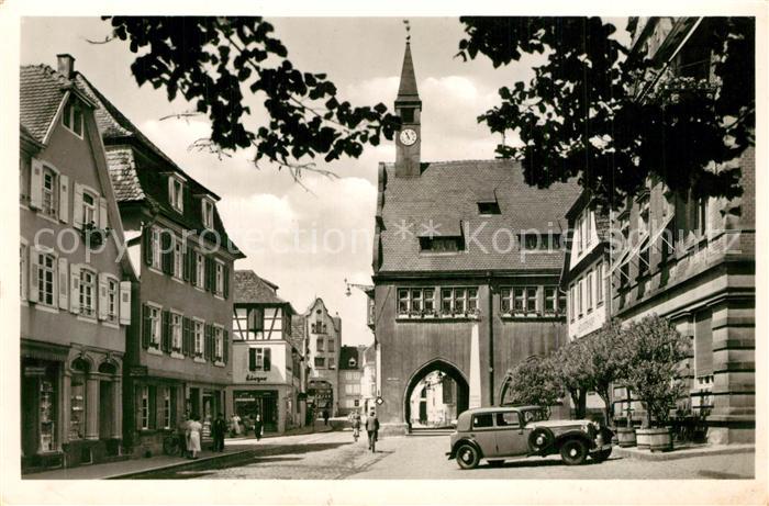 Lahr Baden Partie am alten Rathaus