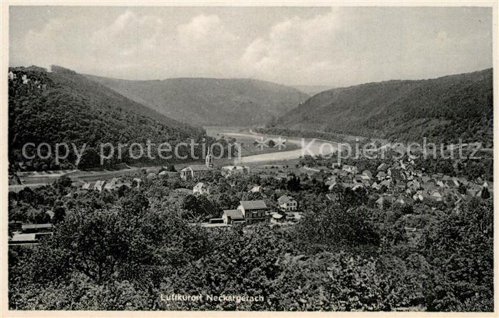 Neckargerach Panorama Luftkurort Schwarzwald