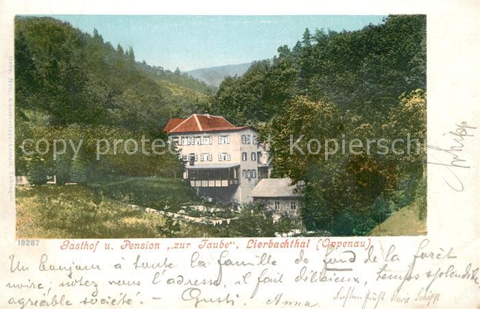 Lierbach Gasthof Pension Zur Taube im Lierbachtal