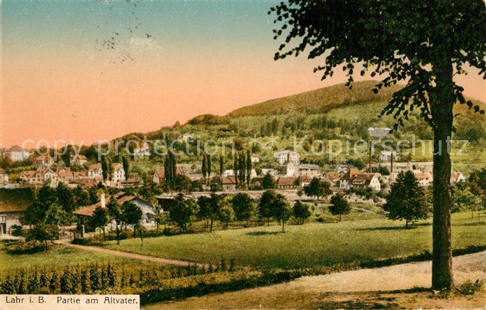 Lahr Baden Panorama Partie am Altvater Schwarzwald