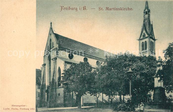 Freiburg Breisgau St Martinskirche