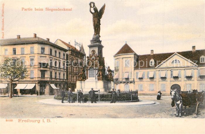 Freiburg Breisgau Partie beim Siegesdenkmal