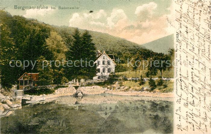 BADENWEILER BW Waldrestaurant Bergmannsruhe