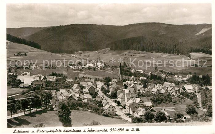 Baiersbronn Schwarzwald Panorama Luftkurort