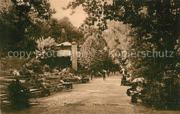 BADENWEILER BW Partie im Kurgarten