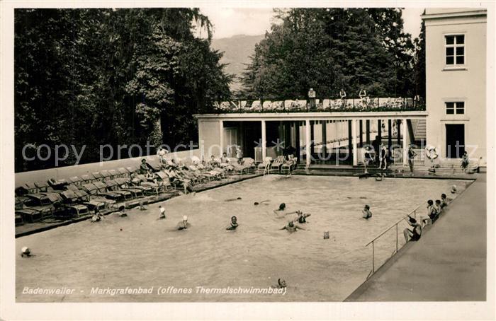 BADENWEILER BW Markgrafenbad Thermalschwimmbad im Schwarzwald