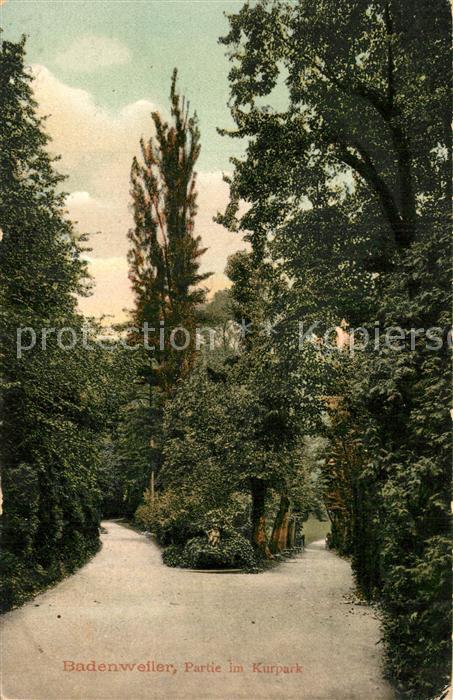 BADENWEILER BW Partie im Kurpark Kurort im Schwarzwald