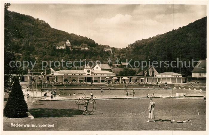 BADENWEILER BW Sportbad Freibad Kurort im Schwarzwald