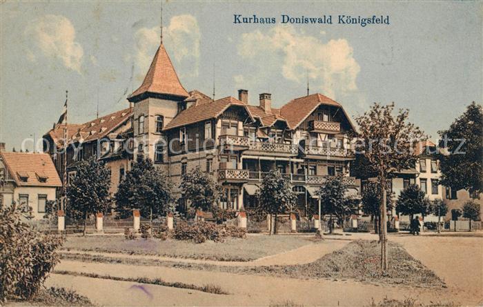 Koenigsfeld Schwarzwald Kurhaus Doniswald Kurort im Schwarzwald