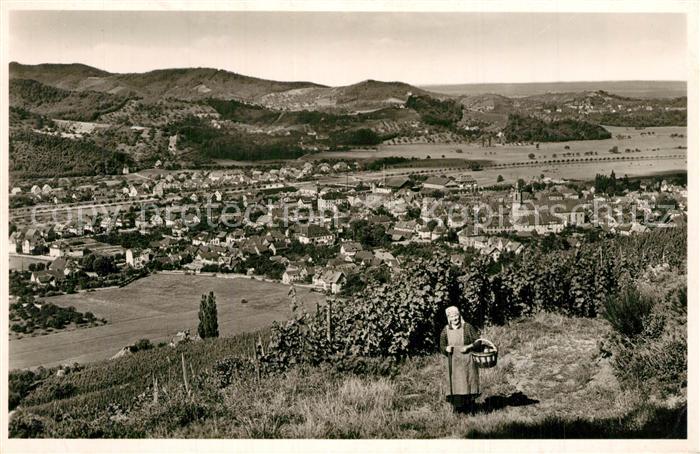 Oberkirch Baden Panorama Renchtal Weinreben Baeuerin
