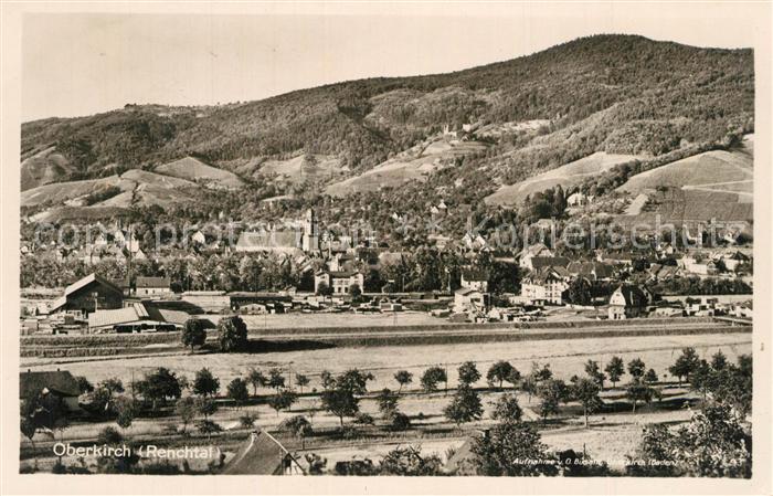 Oberkirch Baden Panorama Renchtal Schwarzwald