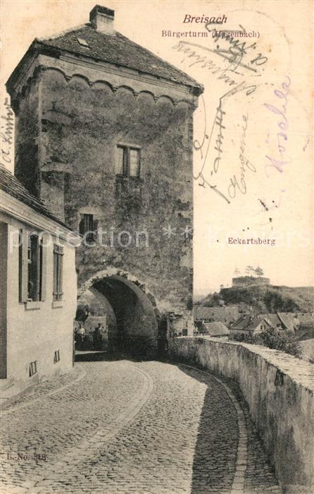 Breisach Rhein Buergerturm Hagenbach Eckartsberg