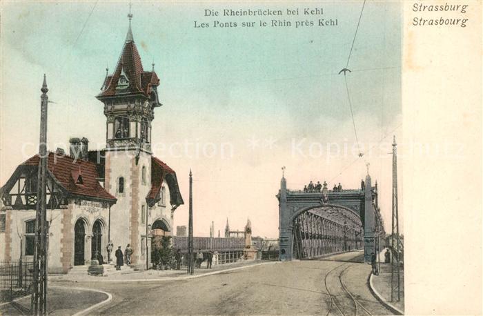 Kehl Rhein Rheinbruecken