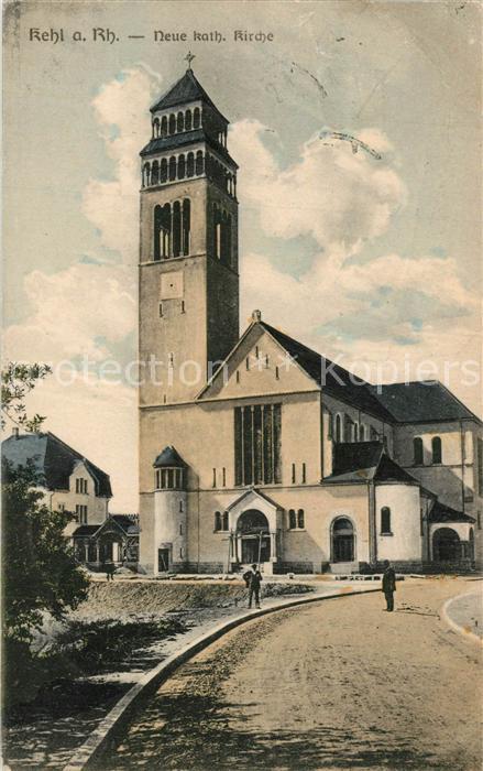 Kehl Rhein Neue katholische Kirche