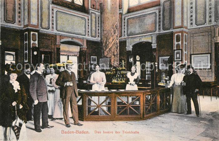BADEN-BADEN BW Trinhalle Innenansicht