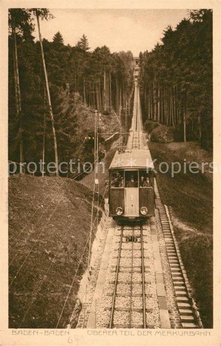BADEN-BADEN BW Merkurbahn